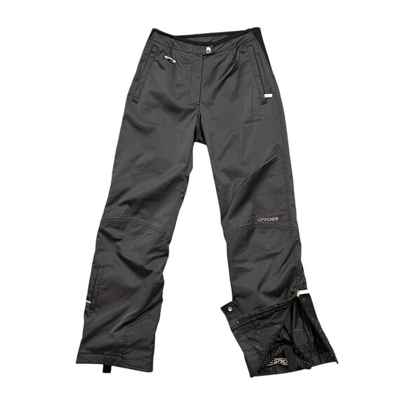 Spyder Ski Pants Womens 8 Gray Thinsulate Insulation Snowboarding Windproof - Picture 1 of 16